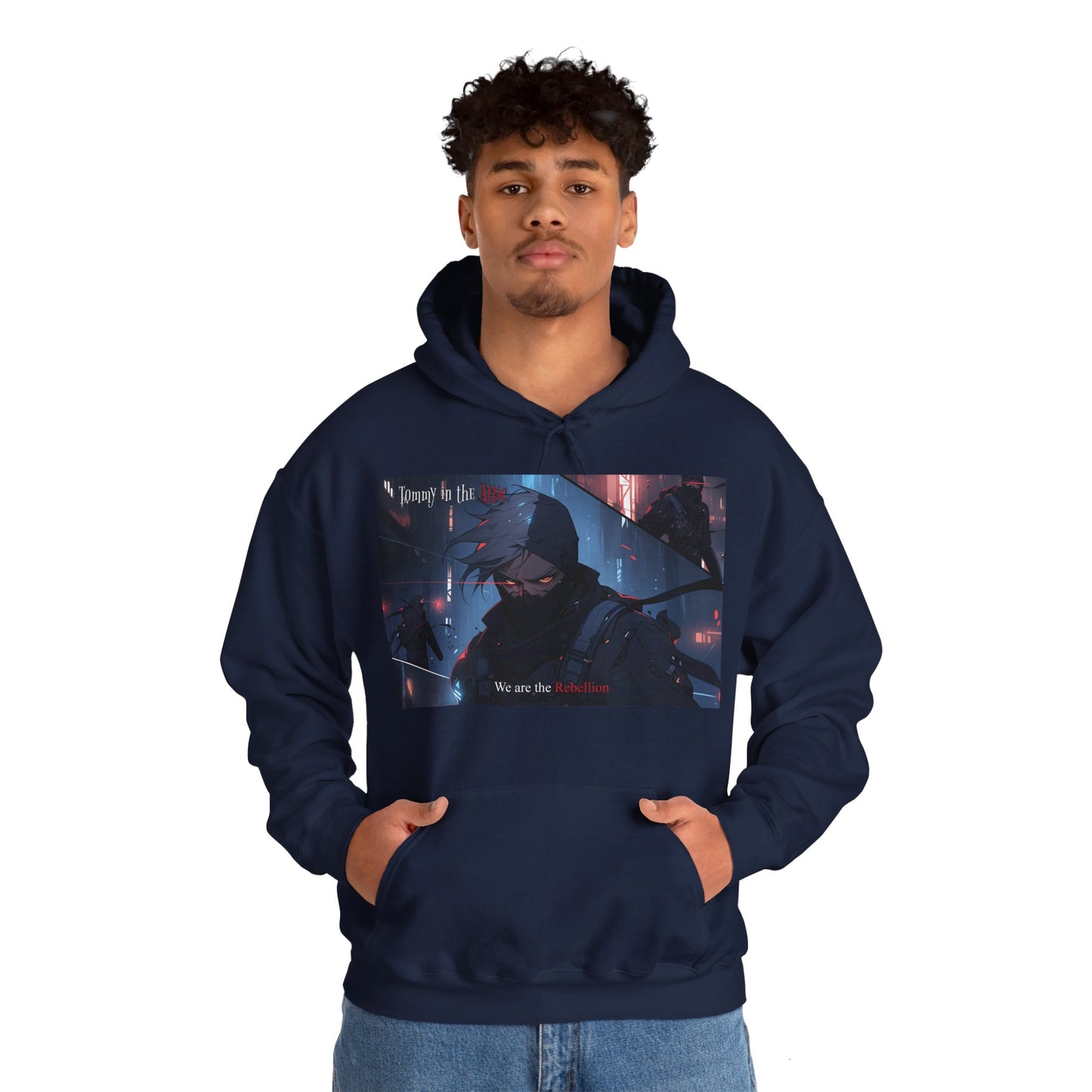 Thin Man Mask (Canada) Heavy Blend™ Hooded Sweatshirt