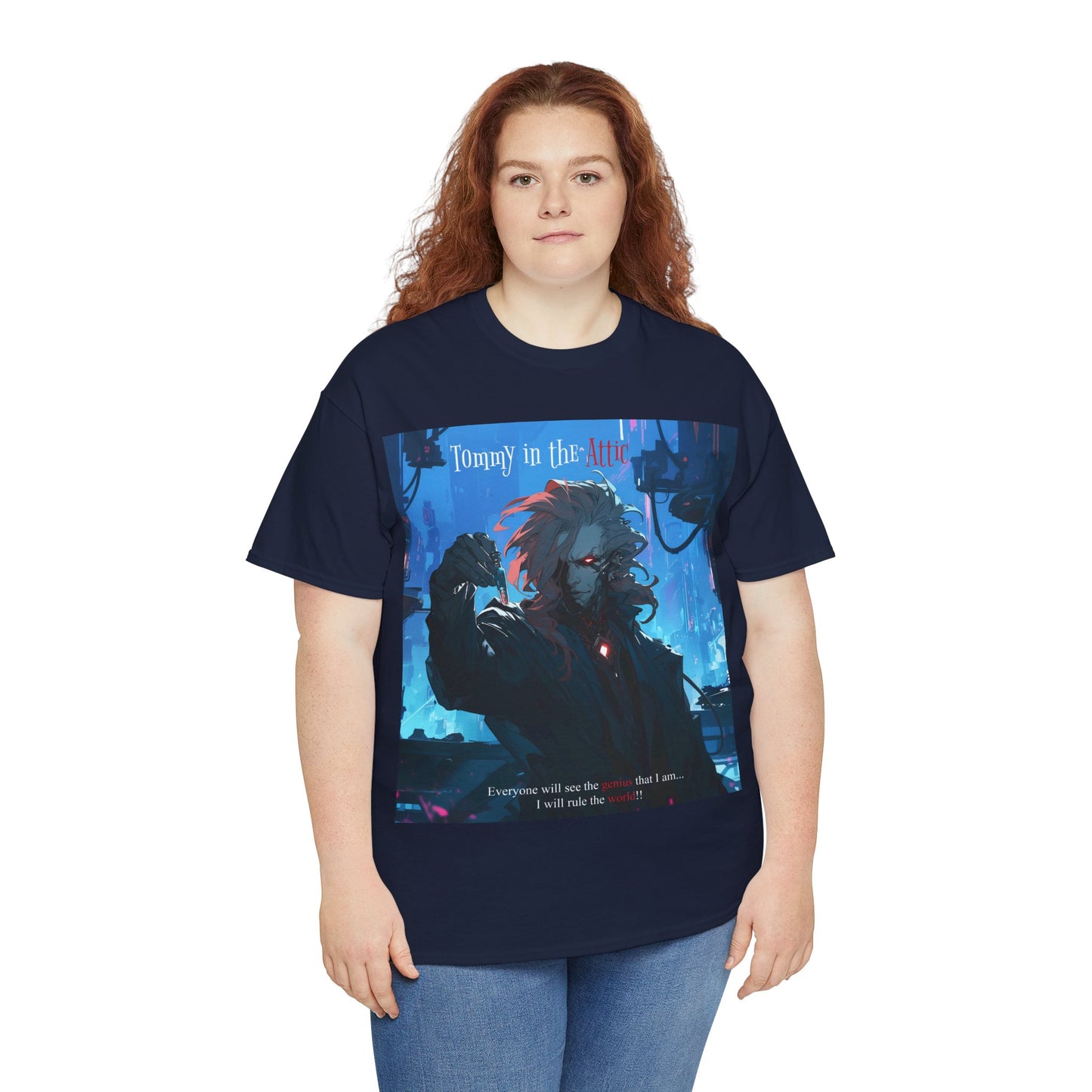 Scientist vial (USA) Unisex Heavy Cotton Tee