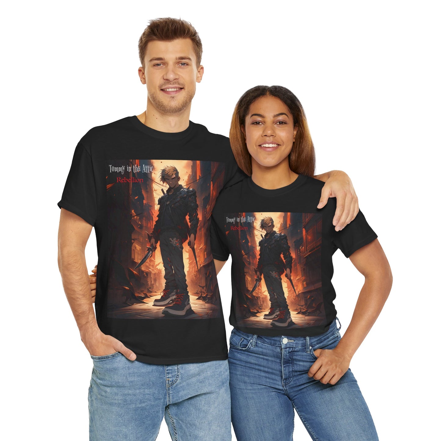 Thin Man knives (USA) Unisex Heavy Cotton Tee