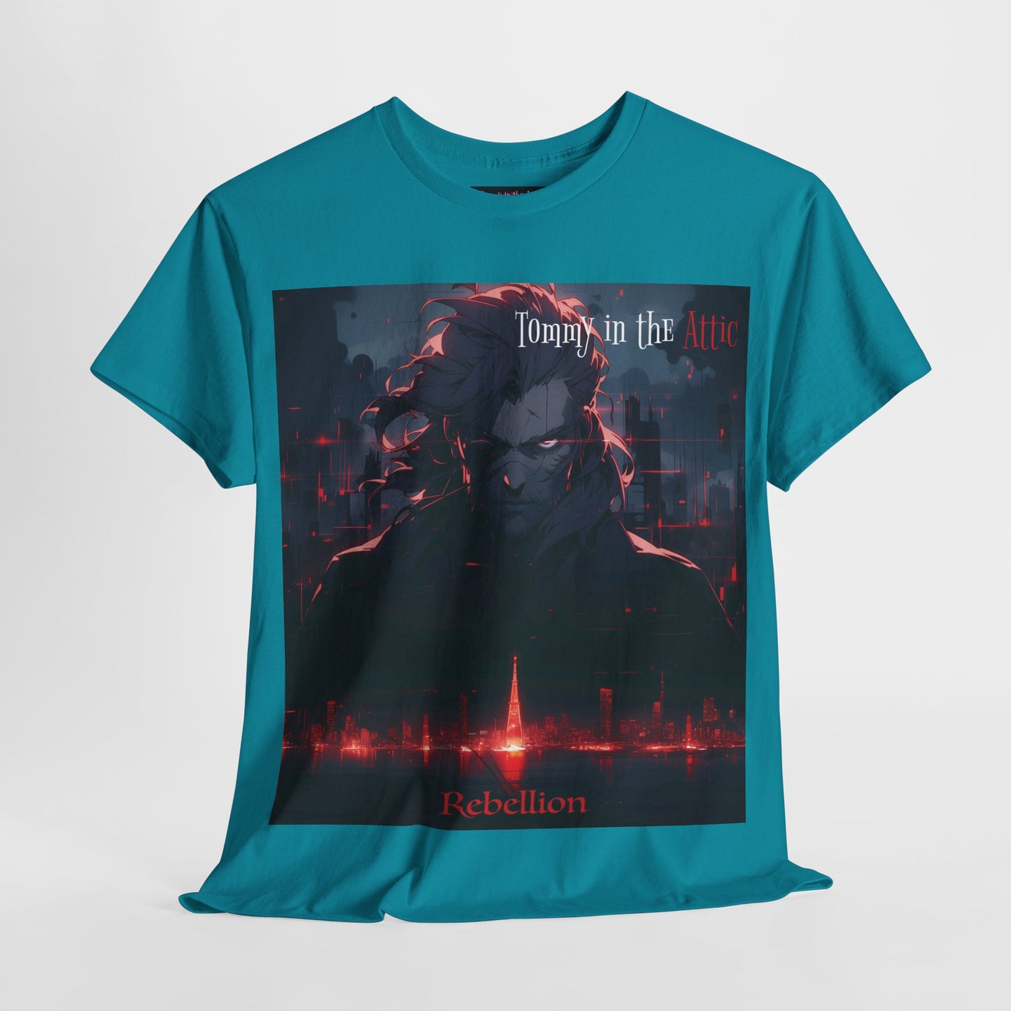 EV antenna (USA) Unisex Heavy Cotton Tee