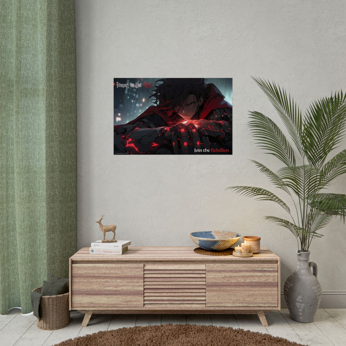 Glimps Rain Rolled Posters