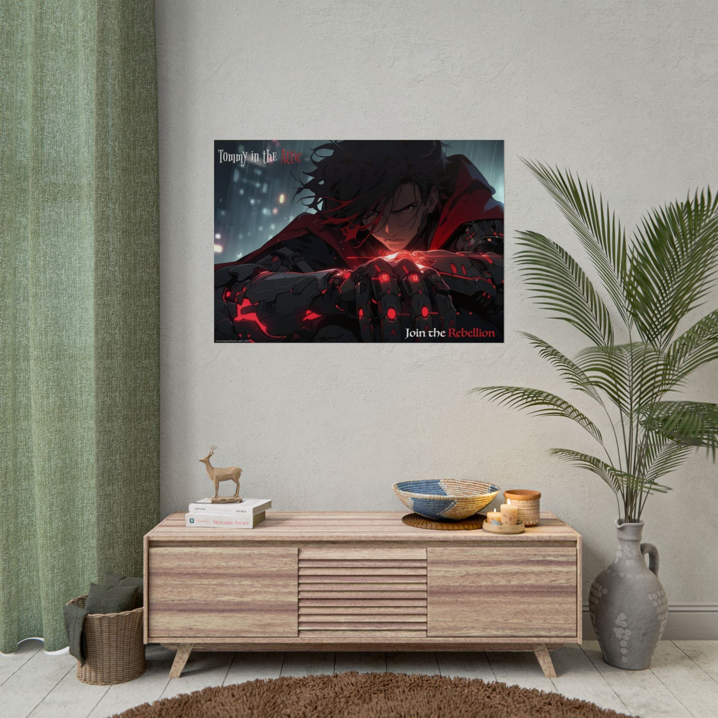 Glimps Rain Rolled Posters